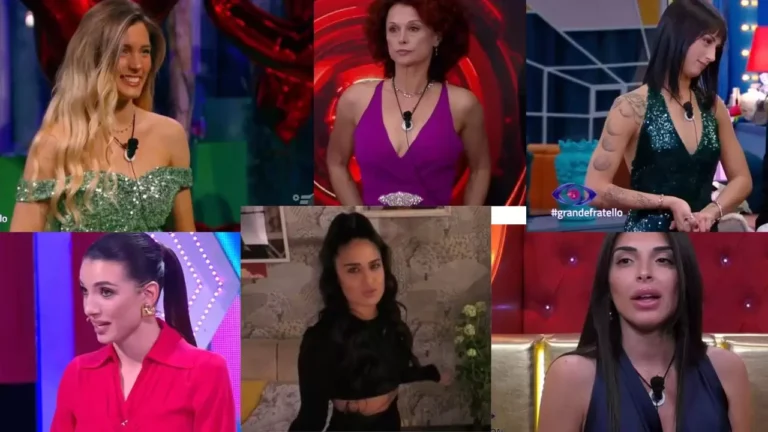 outfit delle gieffine al grande fratello
