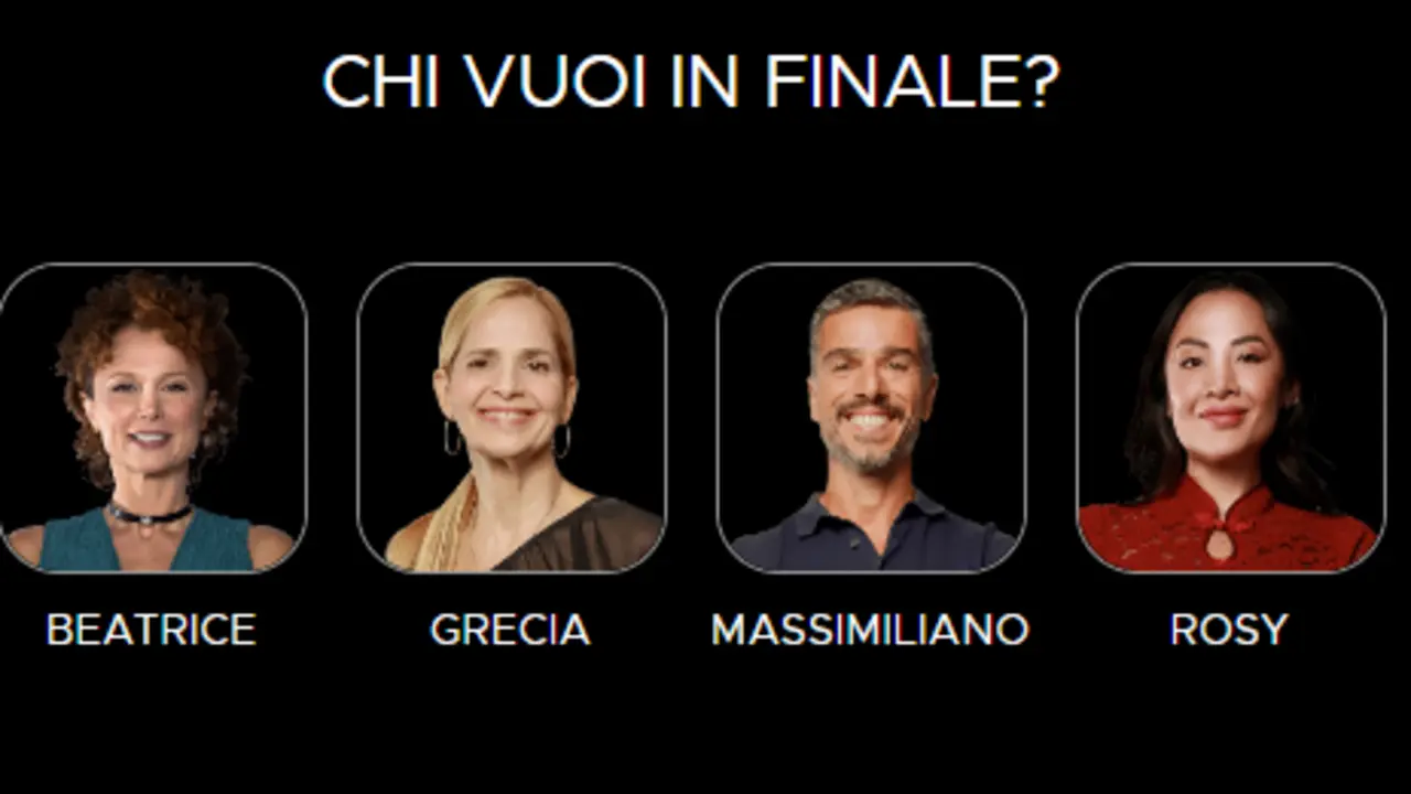 sondaggio televoto primo finalista gf