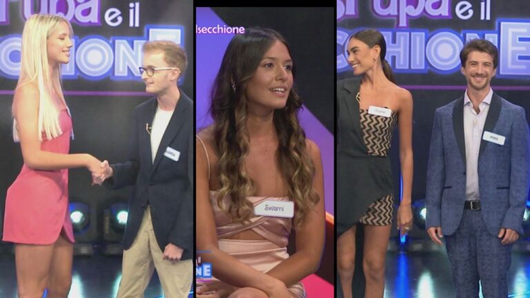 camilla, swami e virginia de la pupa e il secchione 2024