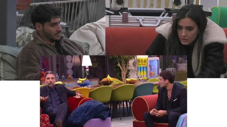 grande fratello javier, zeudi, calvani e lorenzo