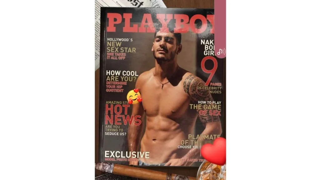 foto di javier martinez su playboy