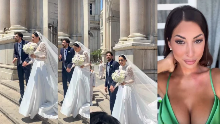 Francesca Sorrentino al matrimonio di Gabriela e Giuseppe