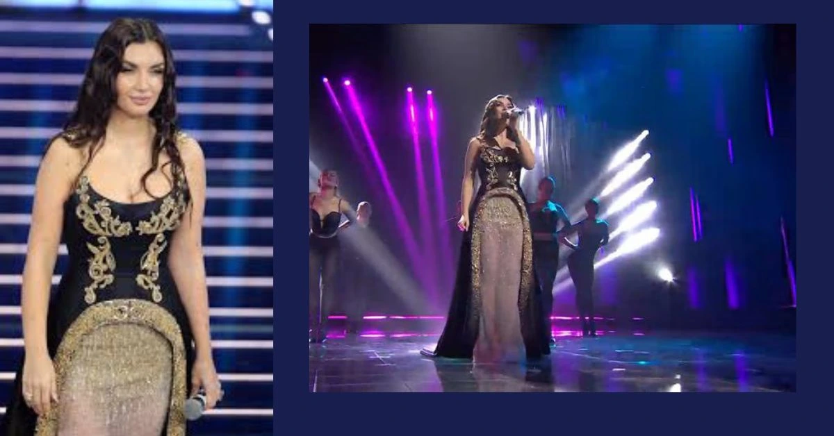 Brand e prezzi outfit Elettra Lamborghini a Sanremo