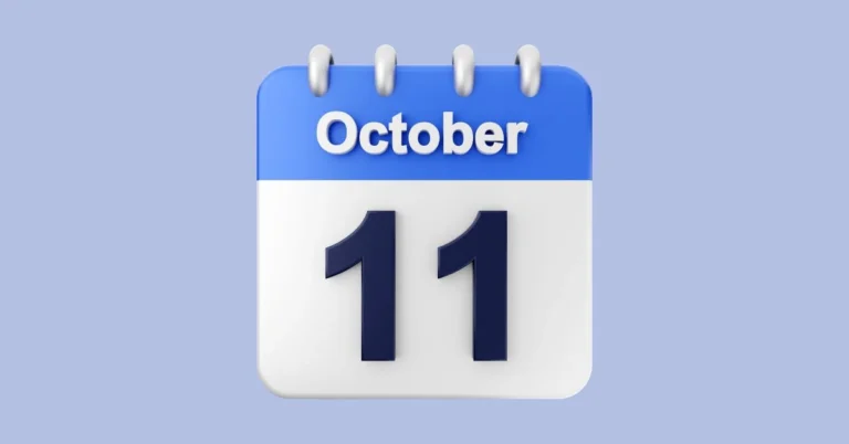Eventi dell'11 ottobre