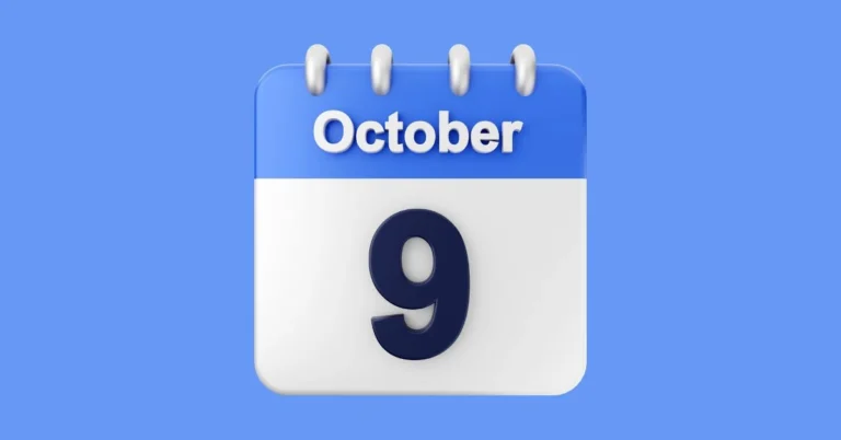 Cosa succede il 9 ottobre