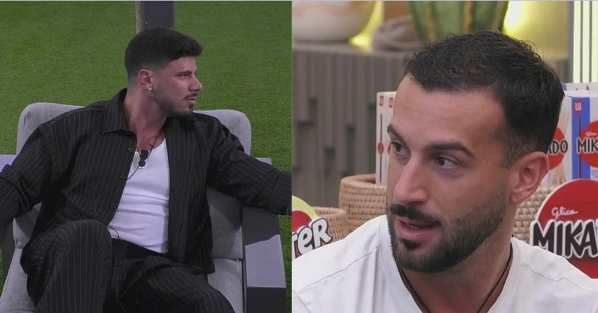 Lite tra Danto e Andreas al Grande Fratello Vip