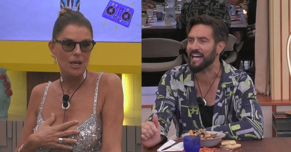 GF Vip, Marina asfalta Alex Belli